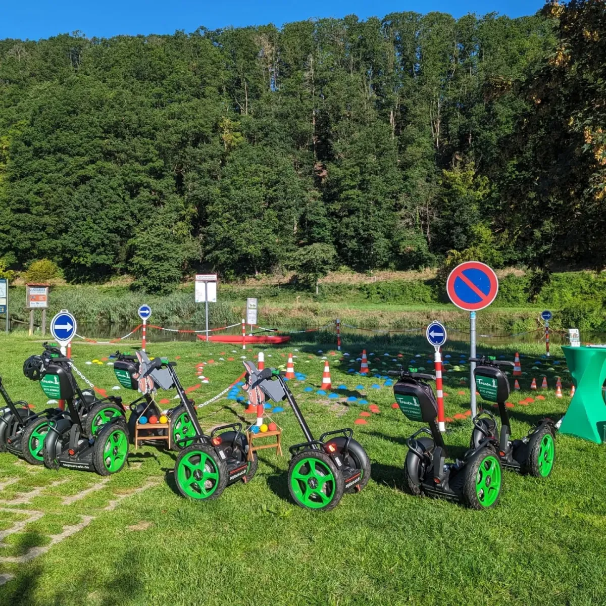 Segwaytour in Etzelsbach mit Eichsfelder Frühstück