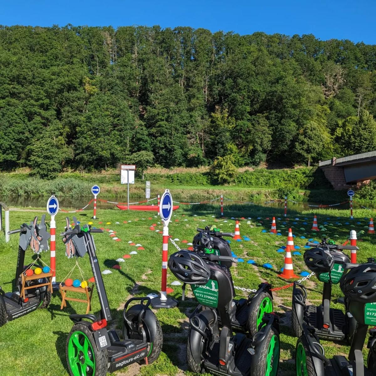 Segwaytour in Etzelsbach mit Eichsfelder Frühstück