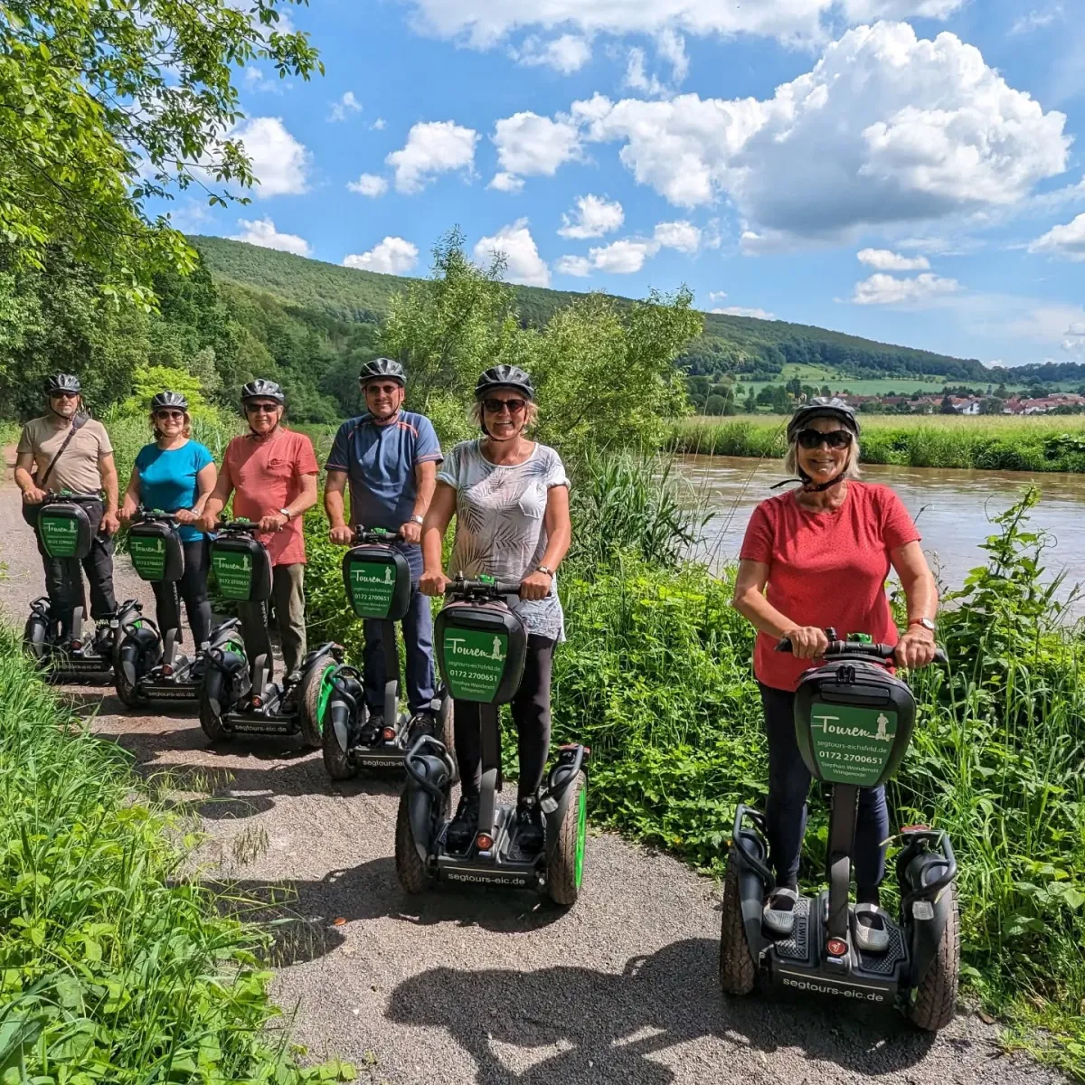 Segwaytour in Etzelsbach mit Eichsfelder Frühstück