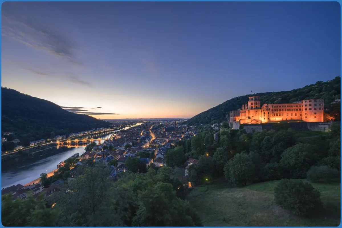 Heidelberg Schloss und Stadt Tagestour ab Frankfurt